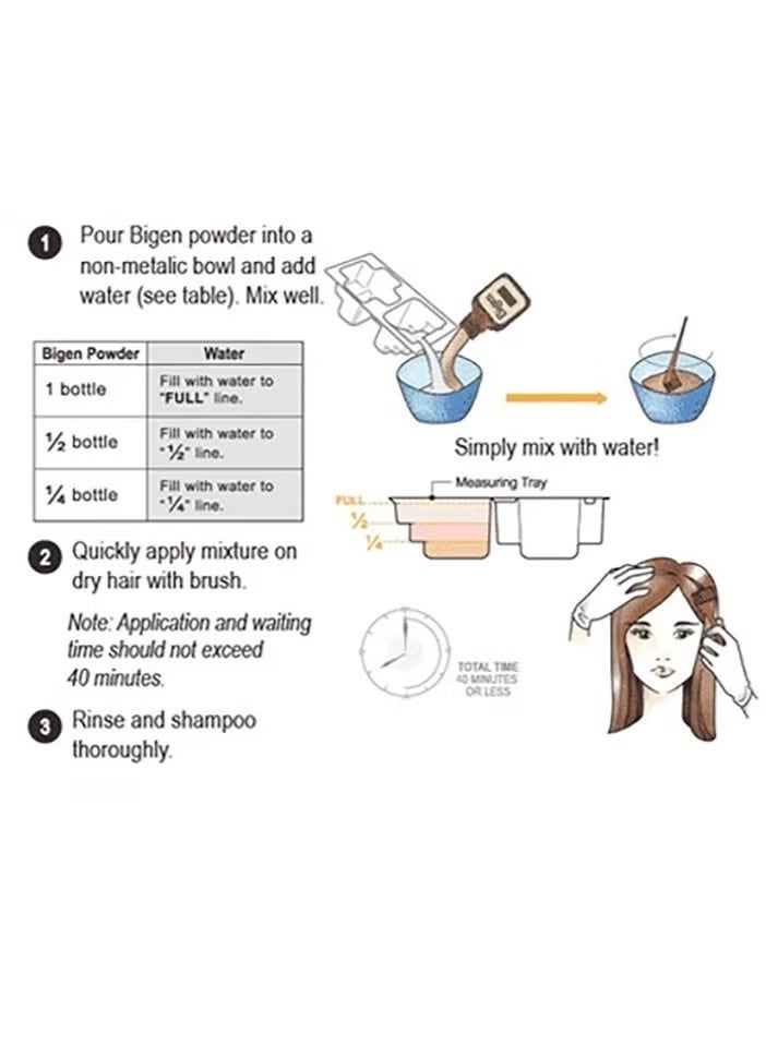 بايجن بيجن صبغة شعر بودرة دائمة رقم 47 - Image 4